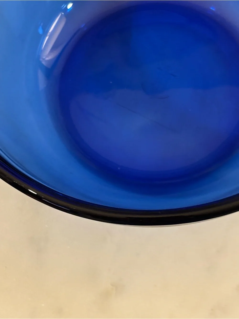 Anchor Hocking Cobalt Blue Mixing Bowl Vintage